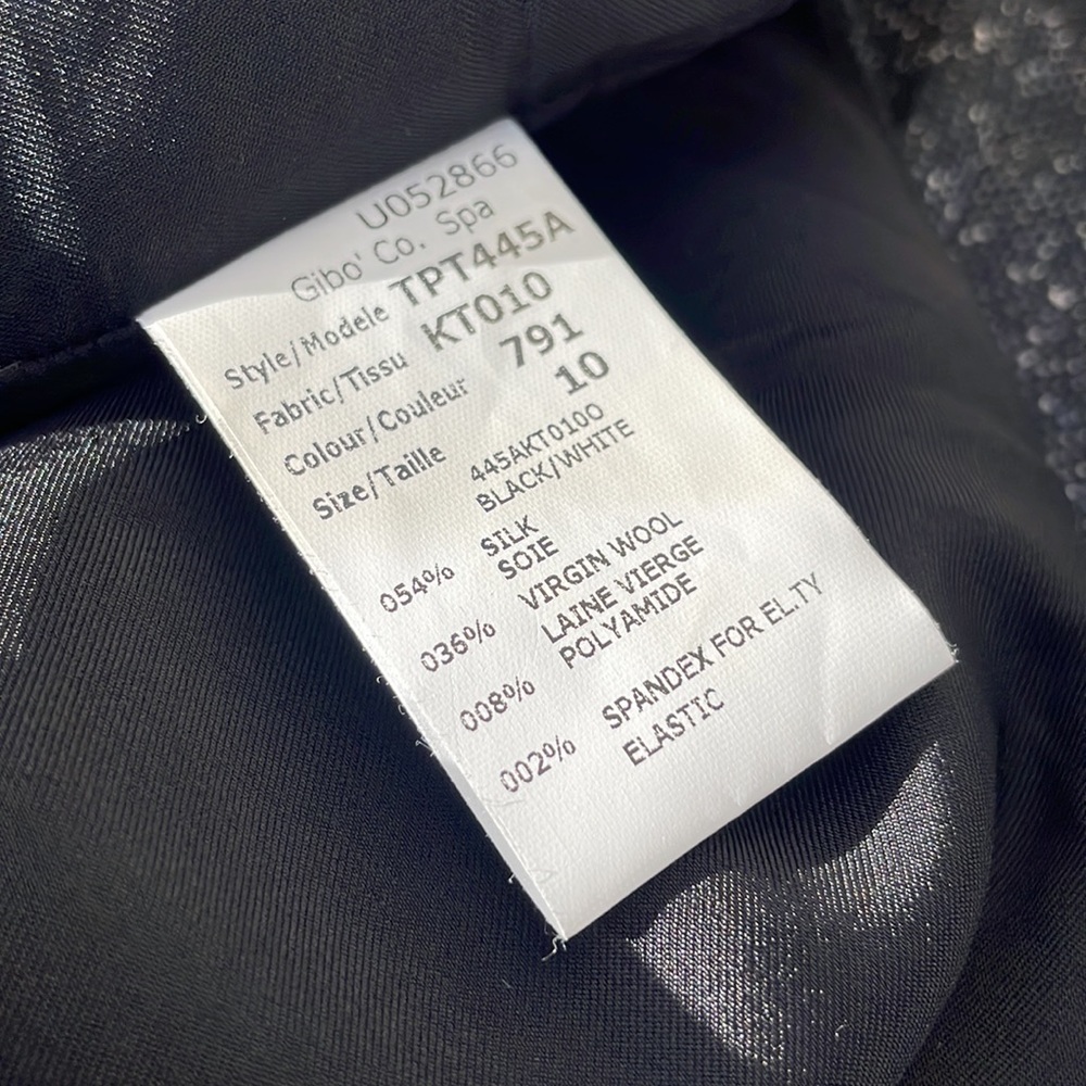 Michael Kors Silk/Wool Tweed Sheath Dress - Picture 8 of 9
